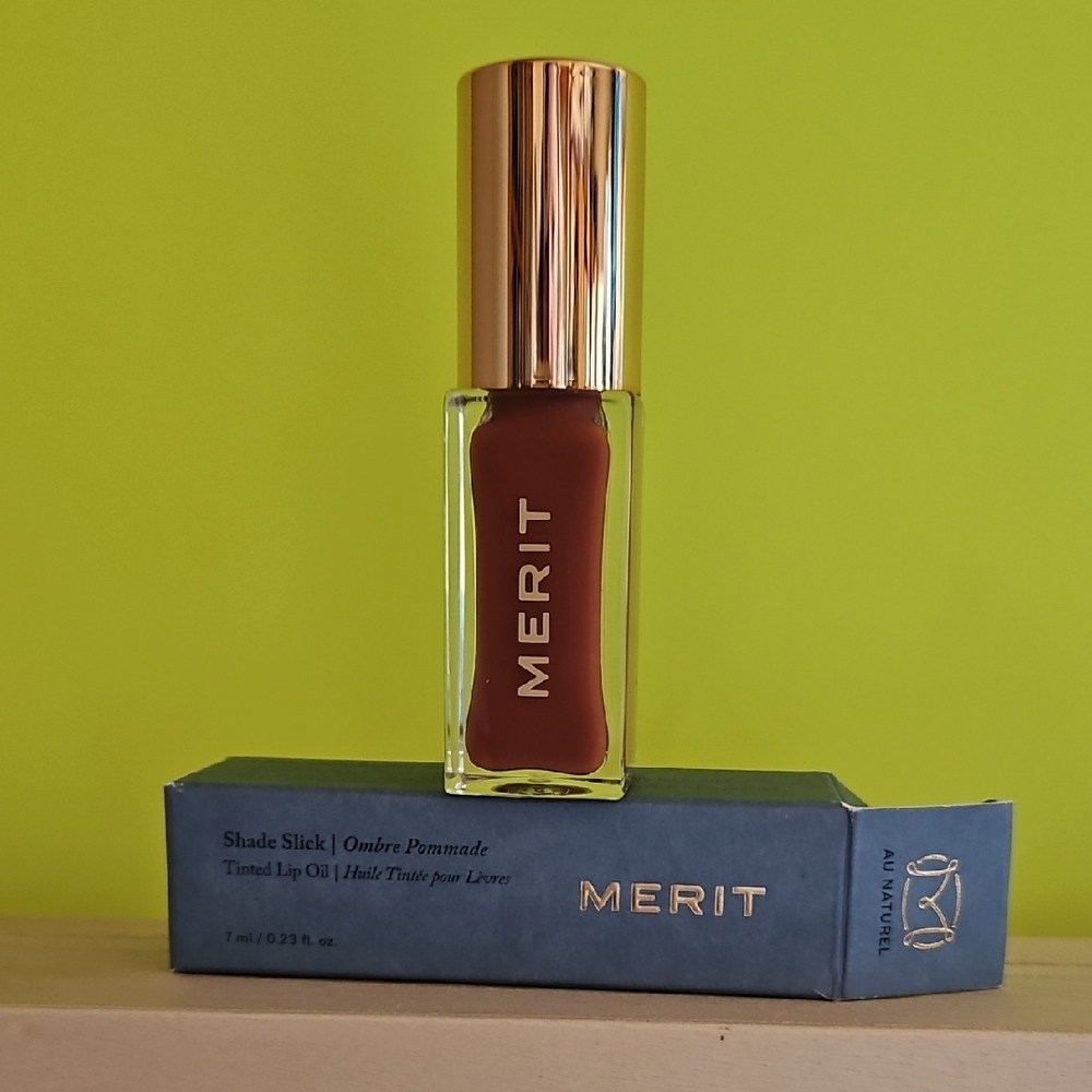 Shade Slick Tinted Lip Oil - Rich Brown